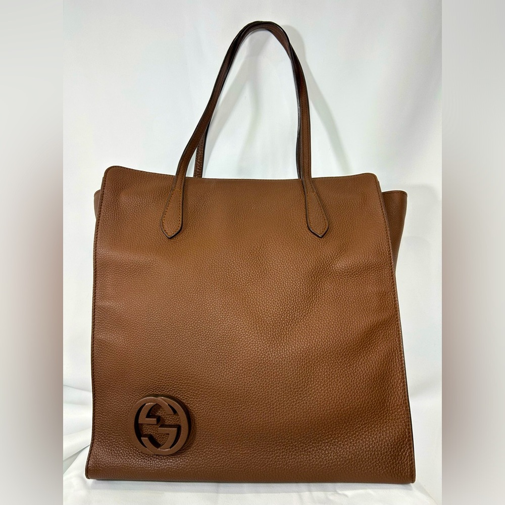 Gucci Large All Leather Tote